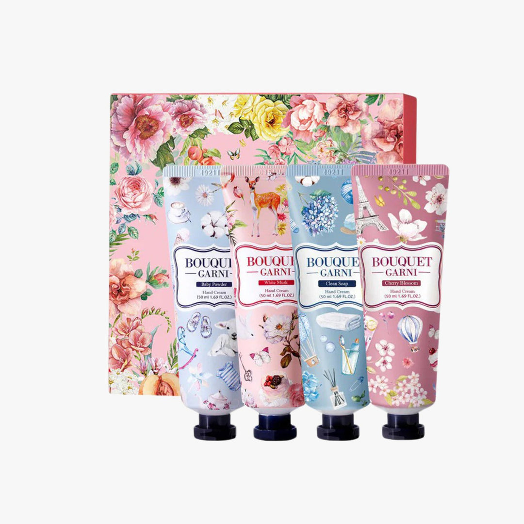 Coffret Crème Mains Parfumée BOUQUET GARNI 50 ml x 4