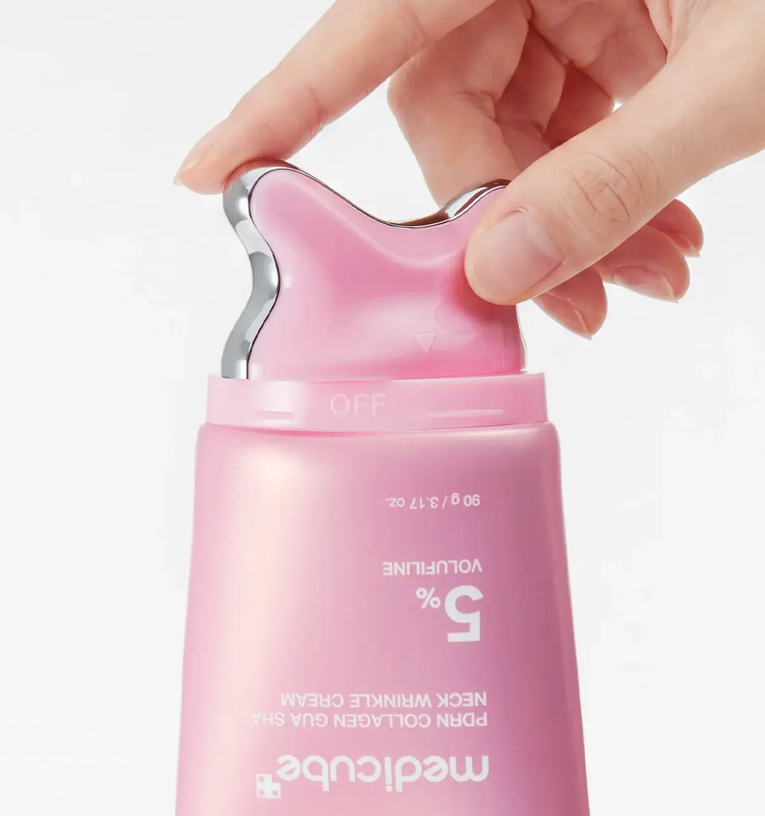 Firm, Sculpt, Glow: Meet the Medicube PDRN Collagen Gua Sha Neck Wrinkle Cream Seouléa