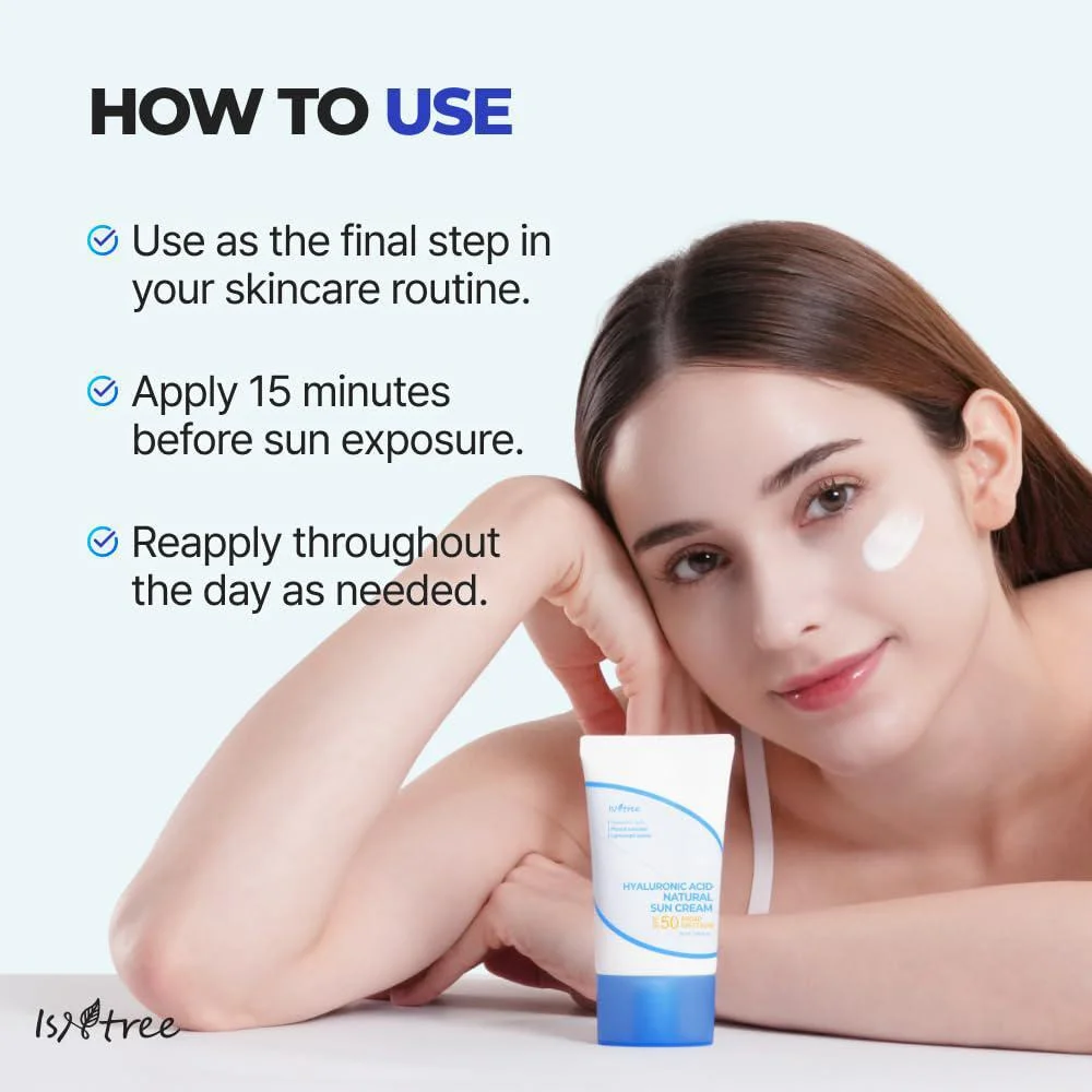 Isntree Hyaluronic Acid Natural Sun Cream
