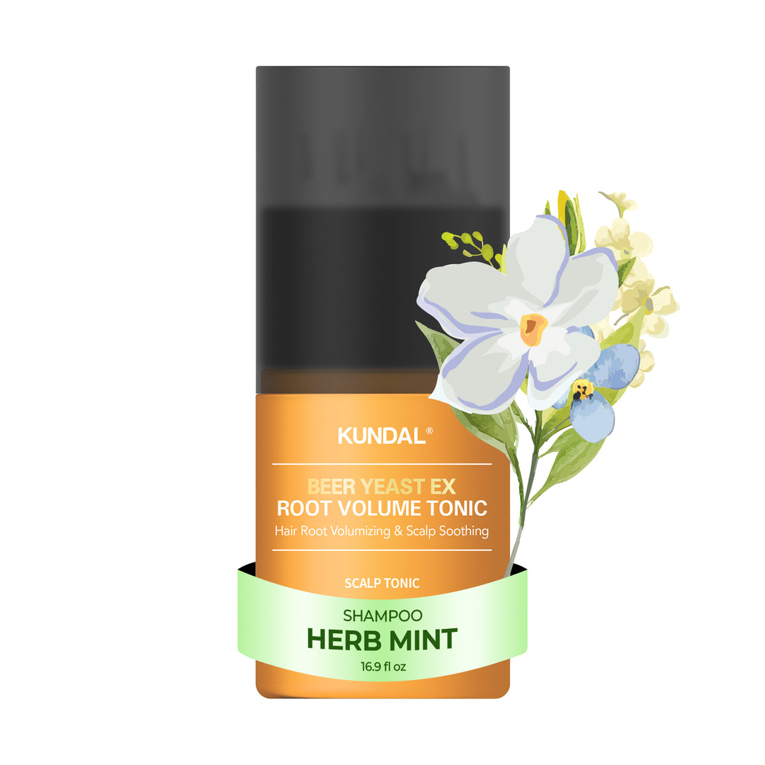 KUNDAL Tonique Capillaire à la Levure de Bière Ex pour le Volume des Racines 100ml