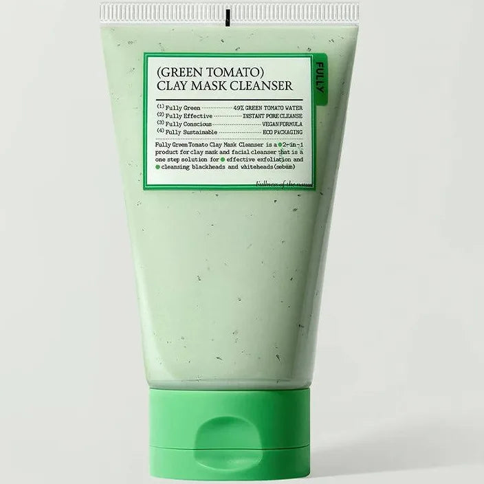 FULLY Green Tomato Clay Pack Cleanser Seouléa
