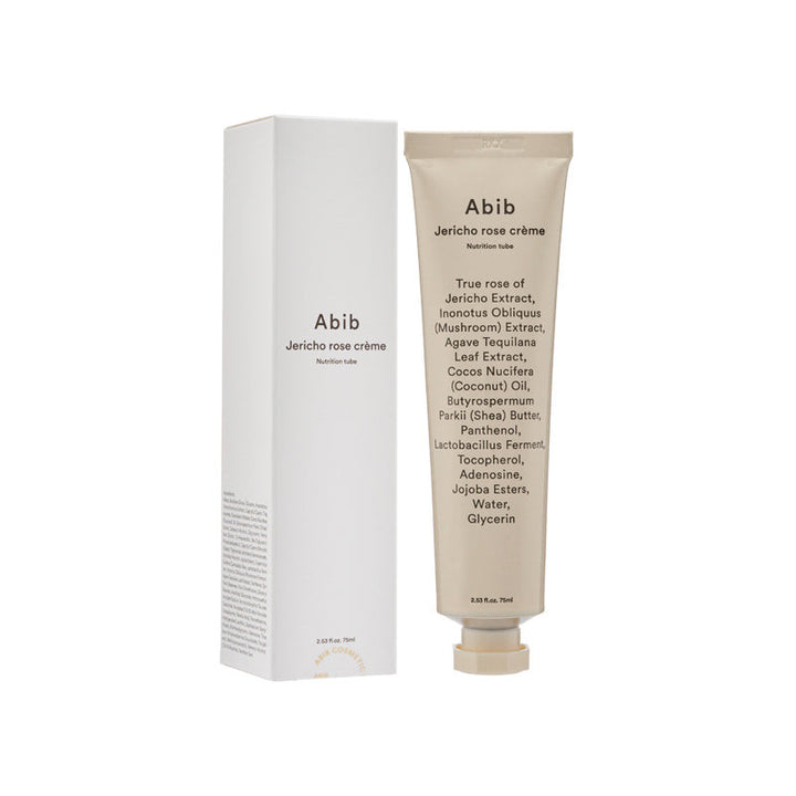 Abib Jericho Rose Crème Nutrition Tube 75ml - tube and box