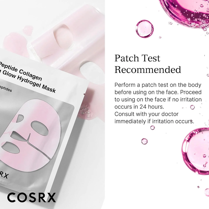 COSRX The Peptide Collagen Lifting Glow Hydrogel Mask COSRX