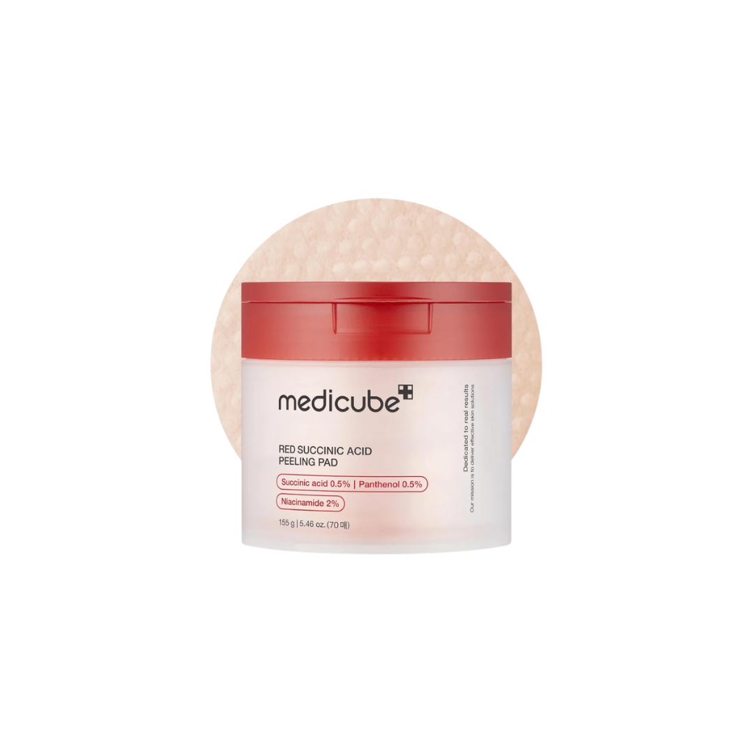 MEDICUBE Red Succinic Peeling Pad Medicube