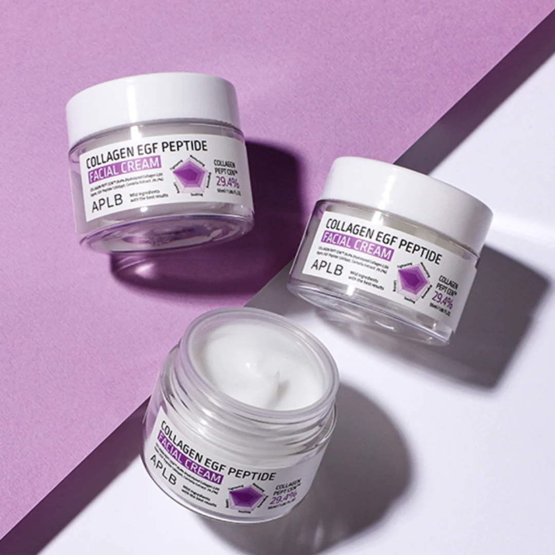 Crème Visage APLB Collagène EGF Peptide