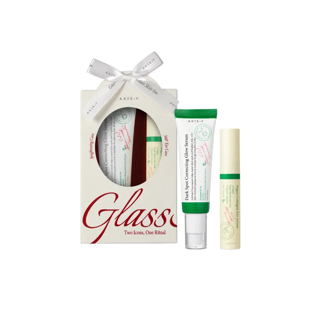 AXIS-Y Glass Skin Duo Set (Glow Serum+Eye Serum)