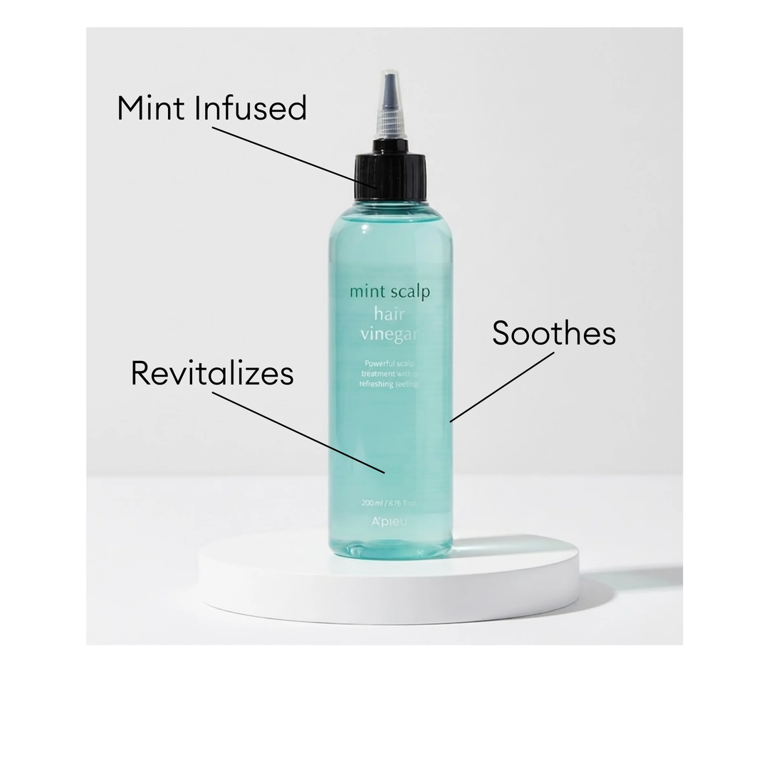 A'pieu Vinaigre Capillaire Menthe du Cuir Chevelu 200ml