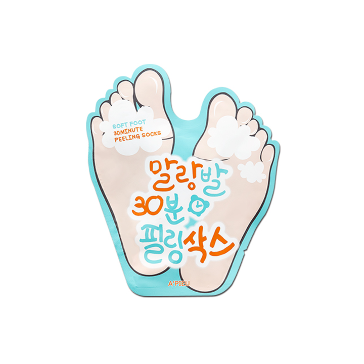 Chaussettes exfoliantes A'pieu Soft Foot 30 minutes