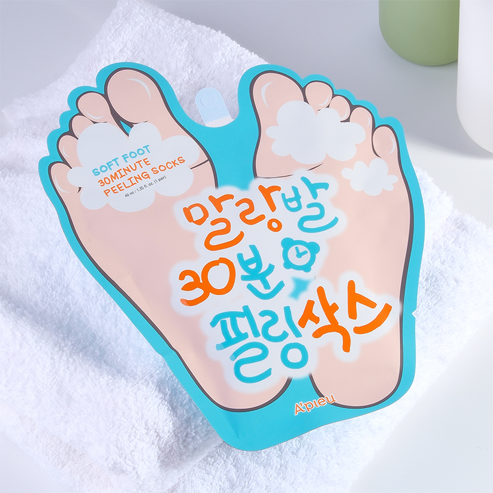 Chaussettes exfoliantes A'pieu Soft Foot 30 minutes