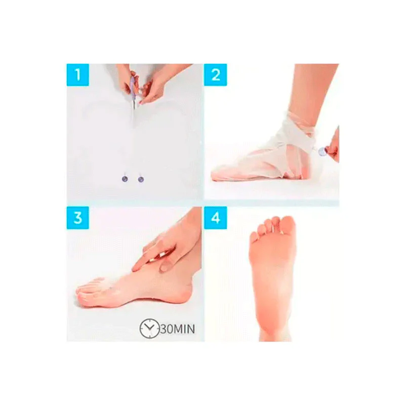 Chaussettes exfoliantes A'pieu Soft Foot 30 minutes
