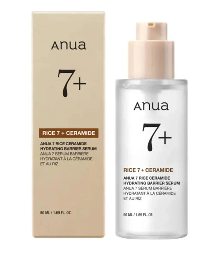 Sérum barrière hydratant aux 7 céramides d'Anua Rice