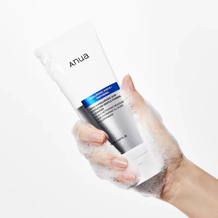 Nettoyant moussant doux hydratant à l'acide hyaluronique Anua 8