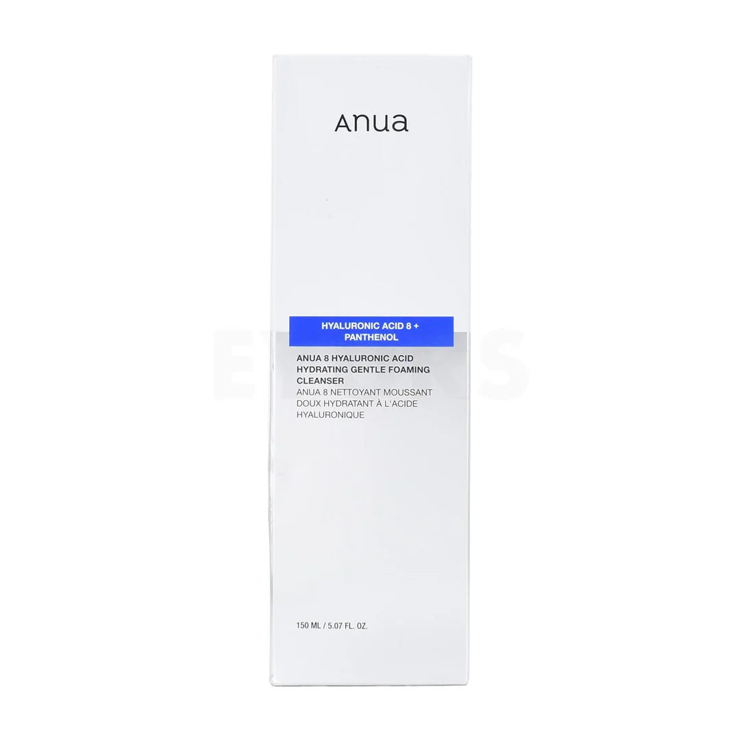 Nettoyant moussant doux hydratant à l'acide hyaluronique Anua 8