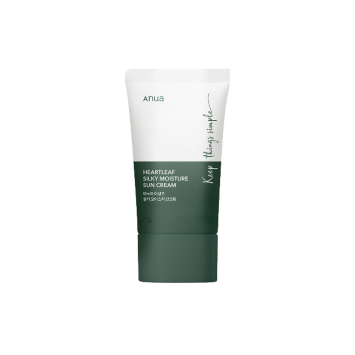 Anua Heartleaf Silky Moisture Sun Cream