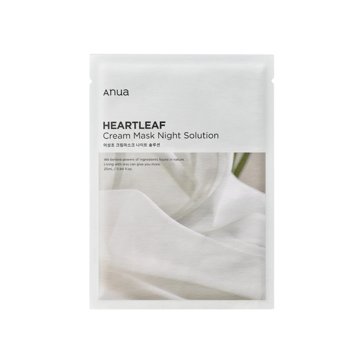 Masque crème de nuit Anua Heartleaf 25 ml