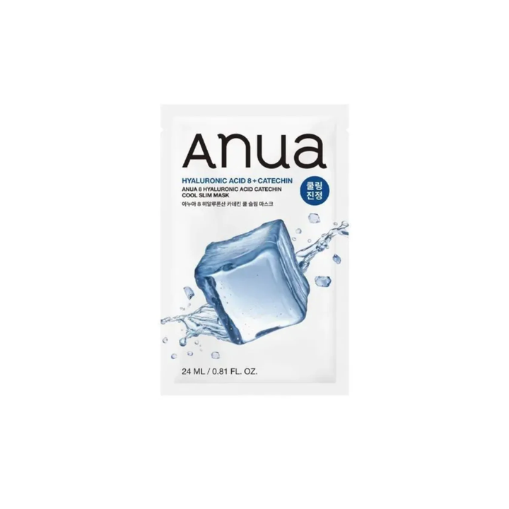 Masque fin rafraîchissant Anua à 8 catéchines et acide hyaluronique
