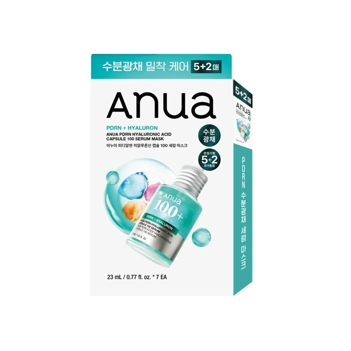 Masque sérum Anua PDRN Hyaluronic Acid Capsule 100