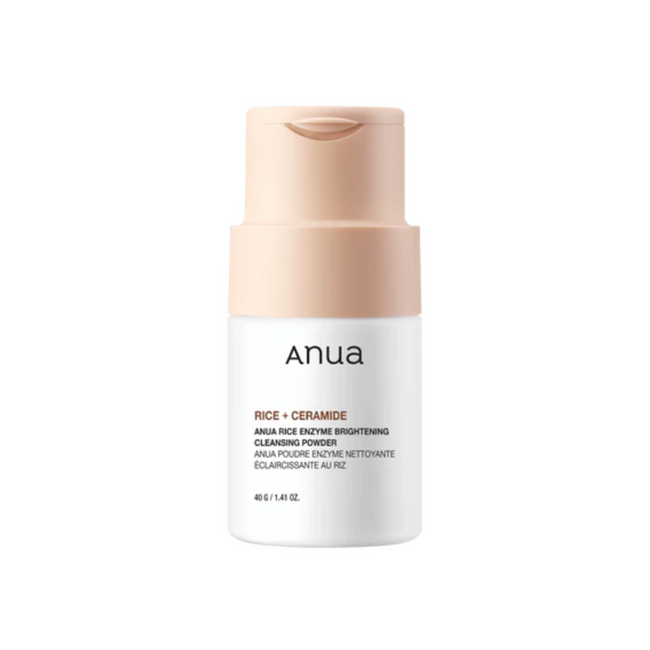 Poudre nettoyante éclaircissante aux enzymes de riz Anua