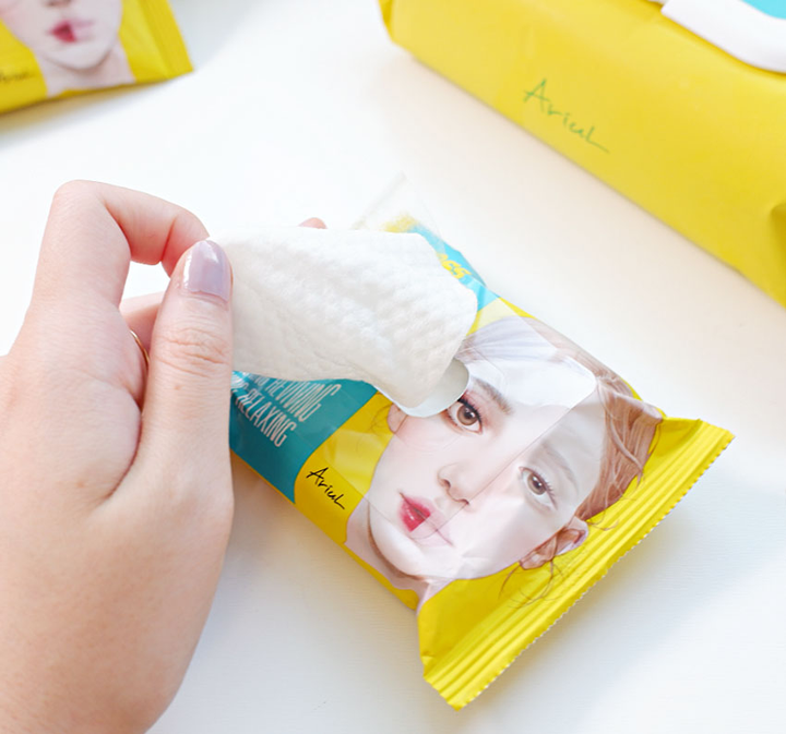 Ariul Lingettes démaquillantes yeux et lèvres apaisantes Purefull