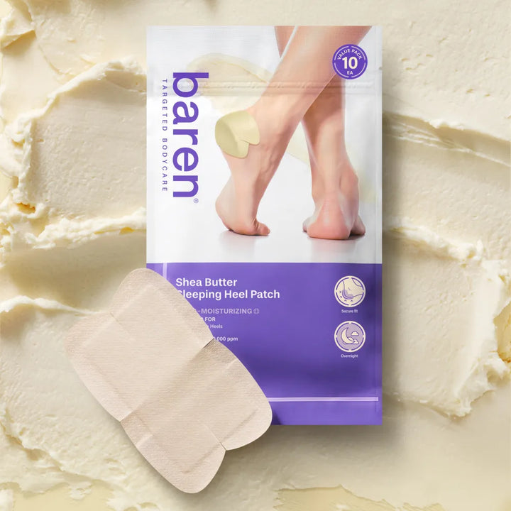 BAREN Shea Butter Sleeping Heel Patch (10ea)