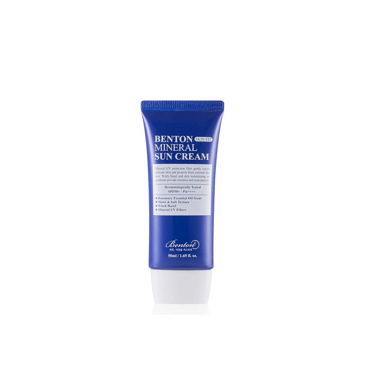 BENTON Crème solaire minérale Skin Fit SPF50+ PA++++ (50 ml)