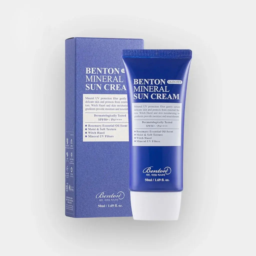 BENTON Crème solaire minérale Skin Fit SPF50+ PA++++ (50 ml)