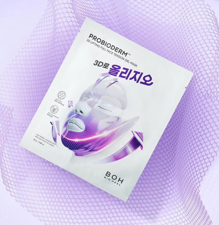 Masque gel tenseur visage BIOHEAL BOH Probioderm 3D Lifting