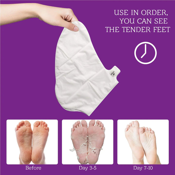 Baren Centella Deep Soothing Ritual Foot Mask (Set of 3) - Seouléa