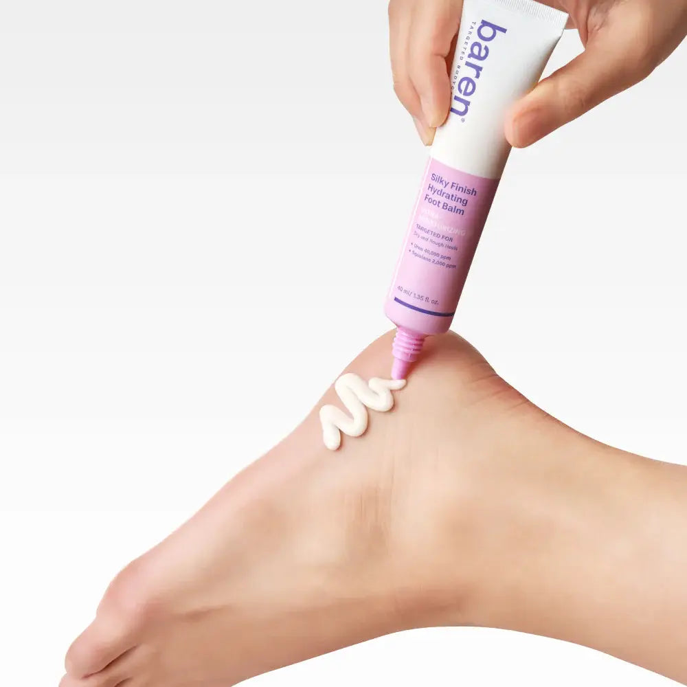 Baren Silky Finish Hydrating Foot Balm Baren