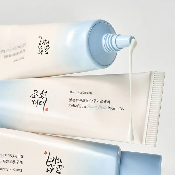 Beauté du relief Joseon Sun Aqua-riz frais + B5