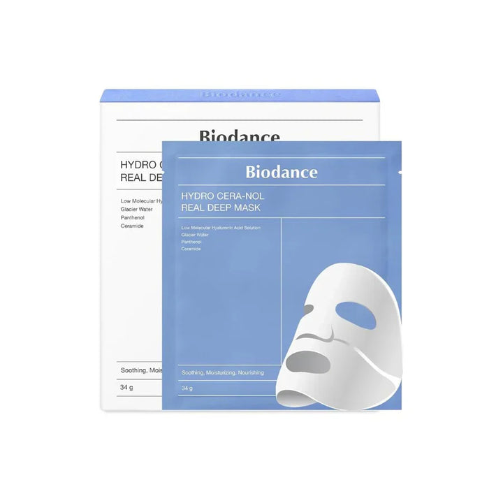 Masque profond Biodance Hydro Cera-Nol Real, 4 feuilles