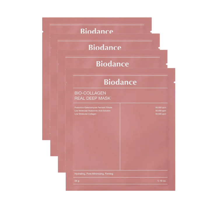 Masque profond Biodance Bio-Collagen Real 1 feuille/4 feuilles