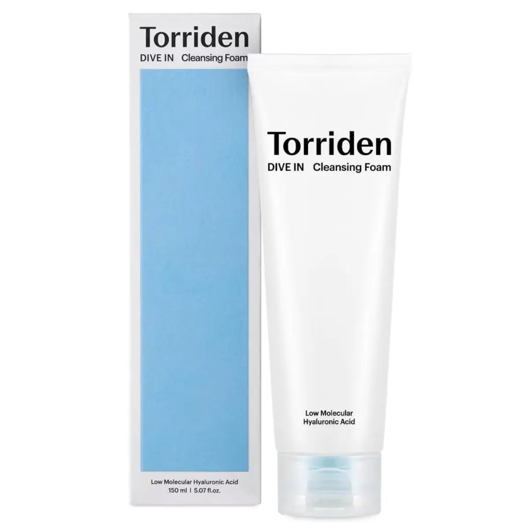 Torriden Dive In Low Molecular Hyaluronic Acid Cleansing Foam (150ml)