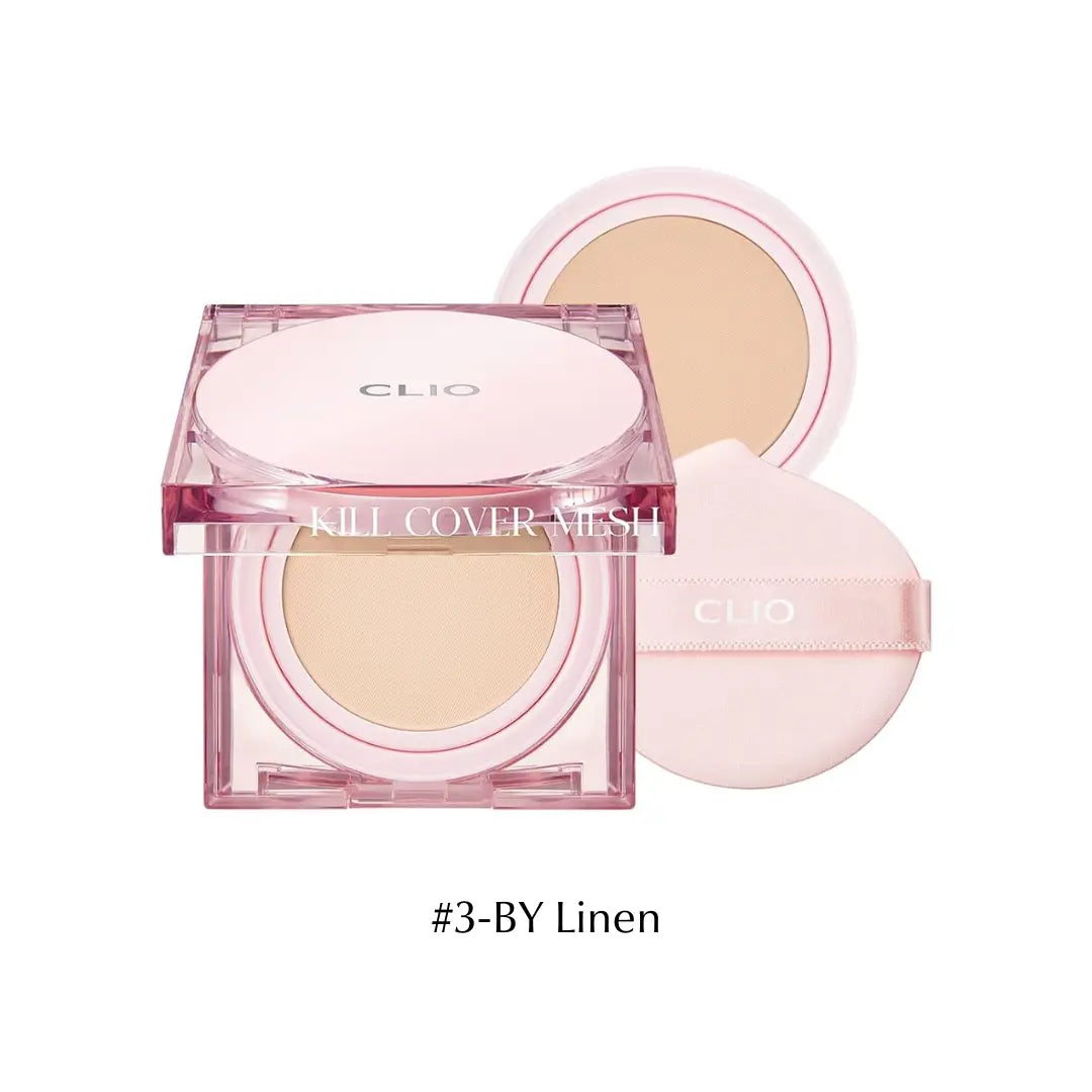 CLIO - Kill Cover Mesh Glow Cushion #3-BY Linen - Seouléa