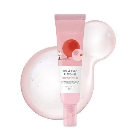 ROUND LAB Camellia Deep Collagen Firming Sun Serum Seouléa