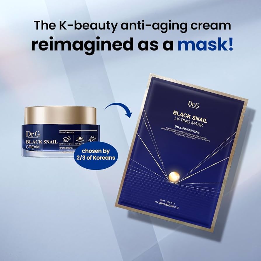 DR.G Royal Black Snail Lifting Mask
