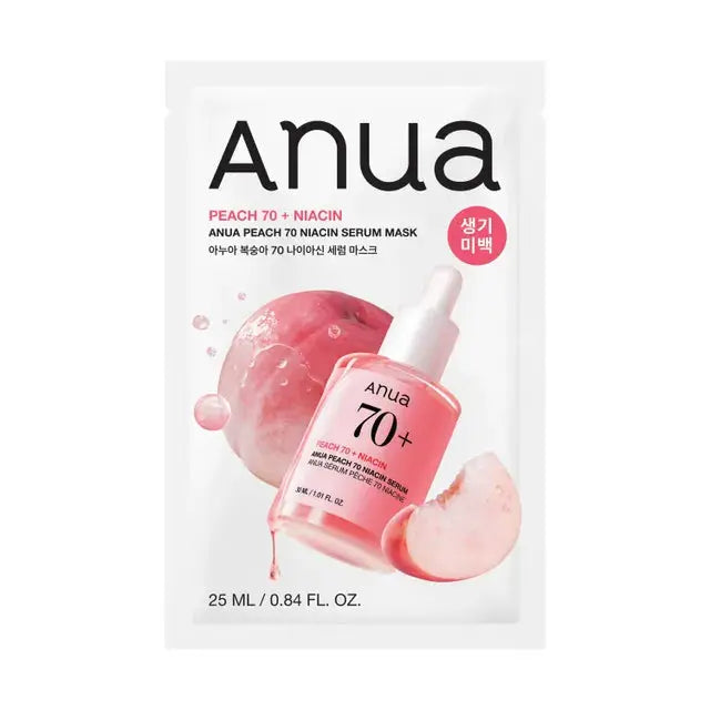 Anua Peach Niacin Serum Mask
