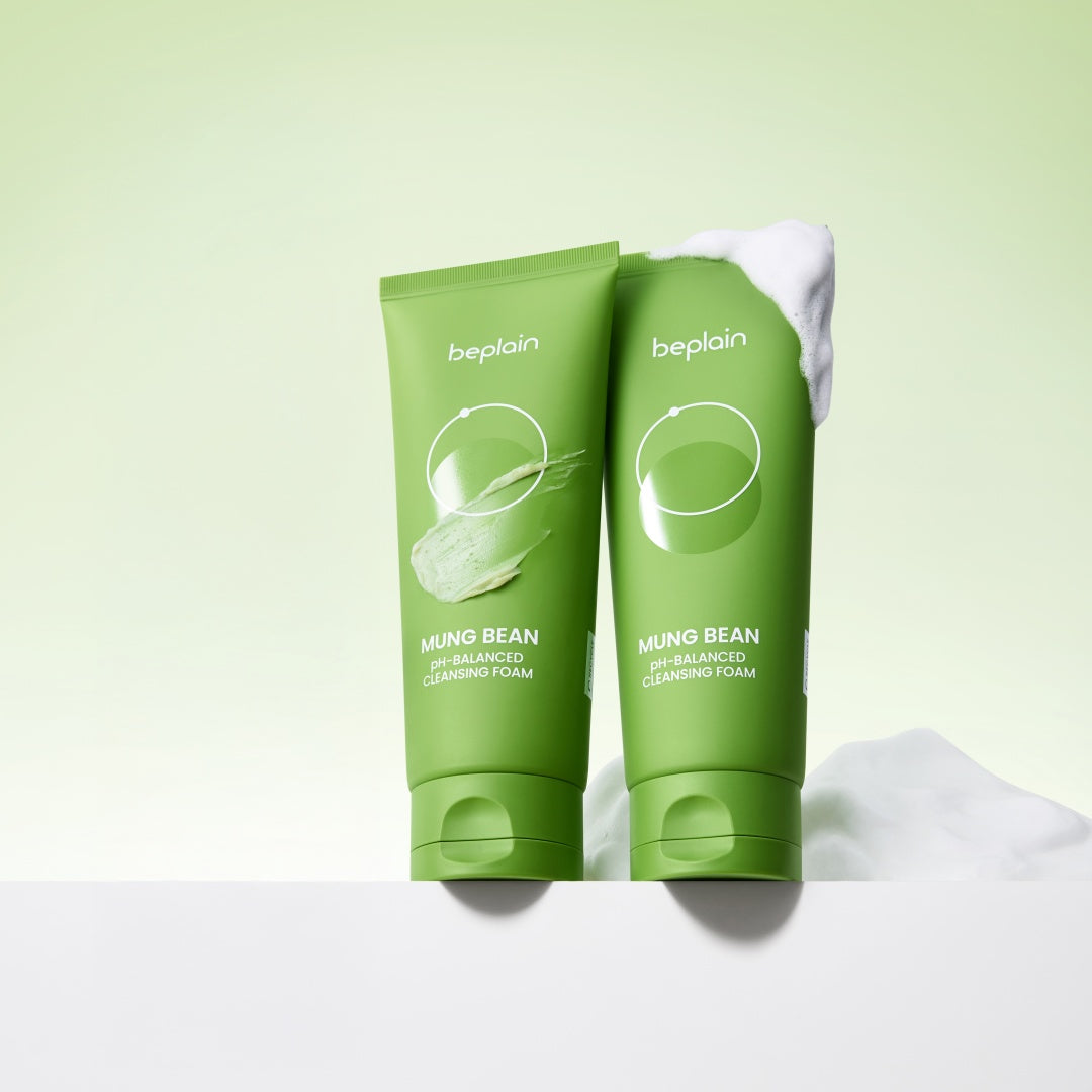 beplain Mung Bean pH-Balanced Cleansing Foam