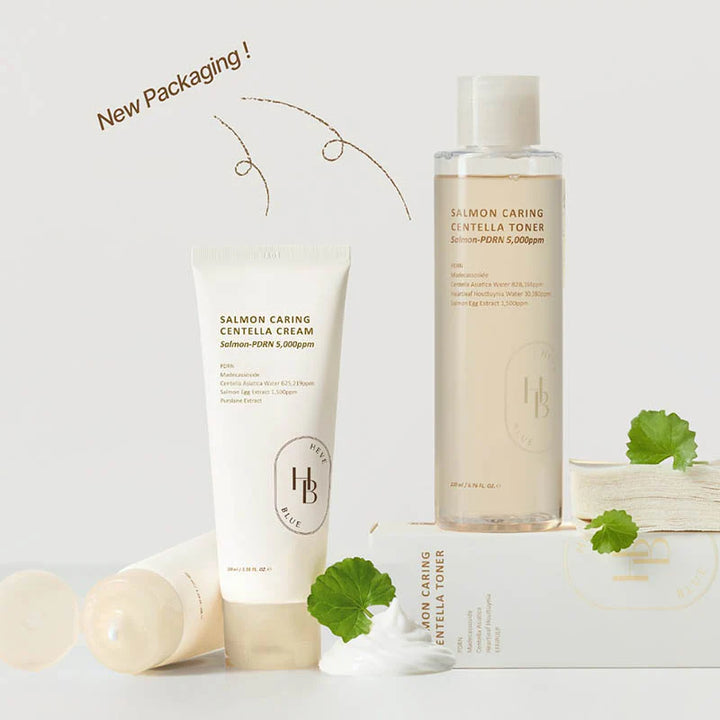 HEVEBLUE Salmon Caring Centella Cream