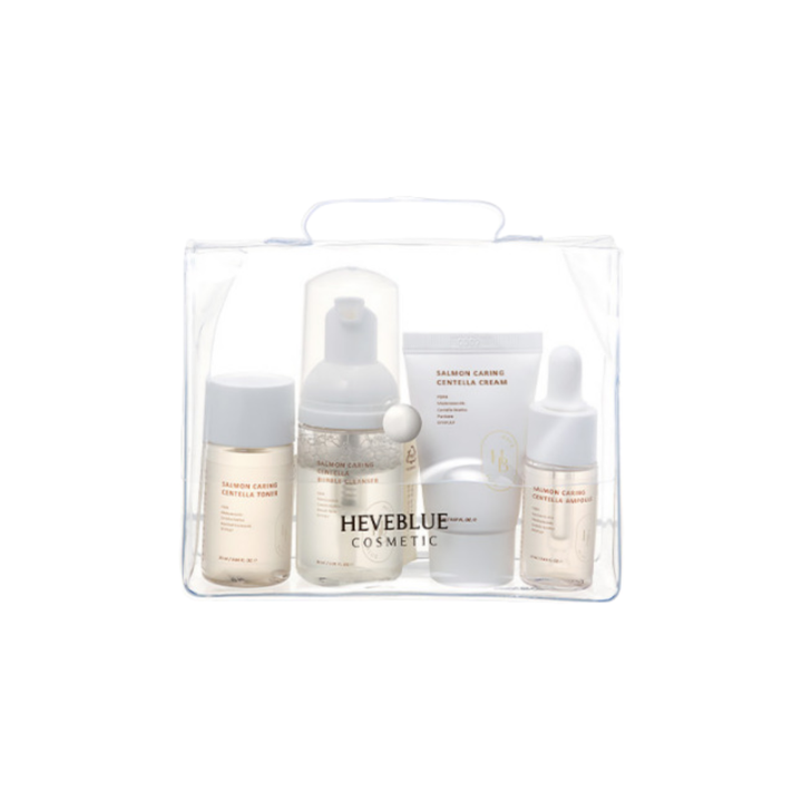 HEVEBLUE Salmon Caring Centella Special Travel Kit