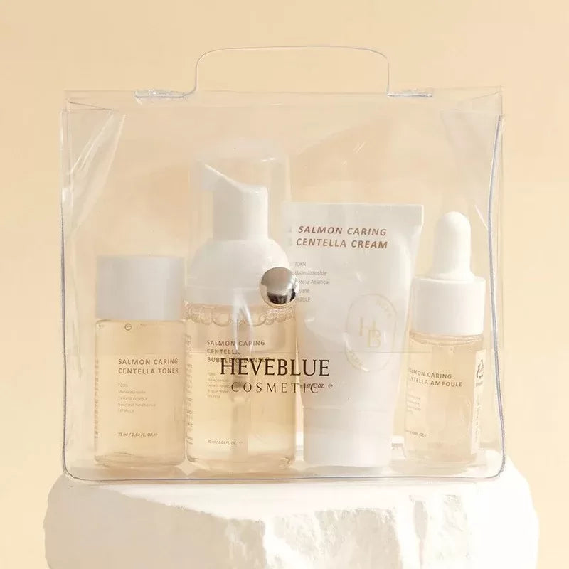 HEVEBLUE Salmon Caring Centella Special Travel Kit