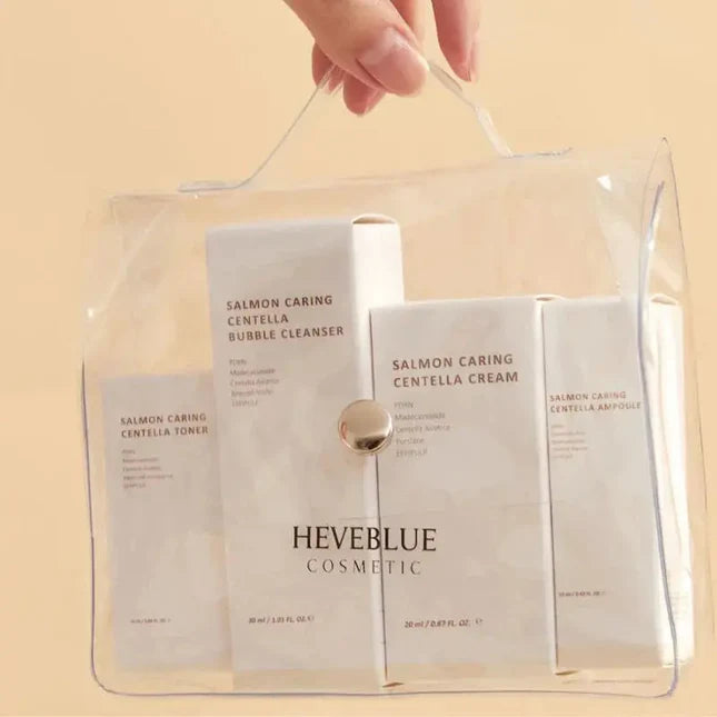 HEVEBLUE Salmon Caring Centella Special Travel Kit