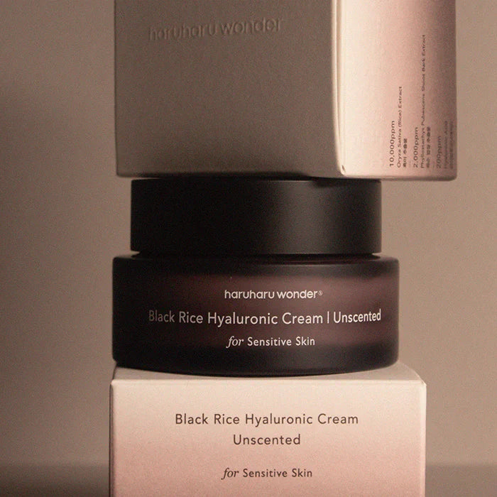 Crème hyaluronique au riz noir Haruharu Wonder - Sans parfum