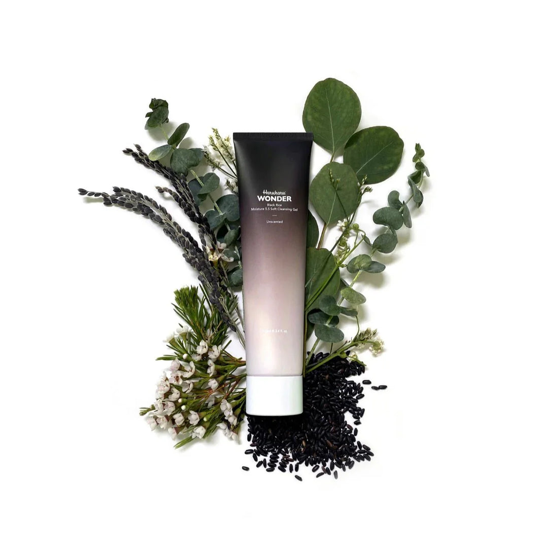 Gel nettoyant doux Haruharu Wonder Black Rice Moisture 5.5