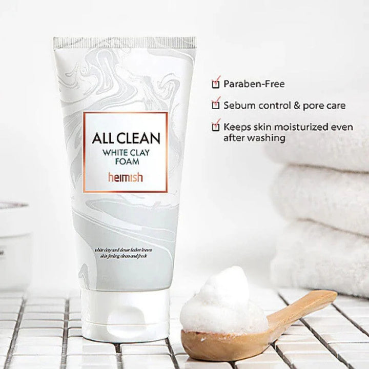 Heimeish All Clean White Clay Foam