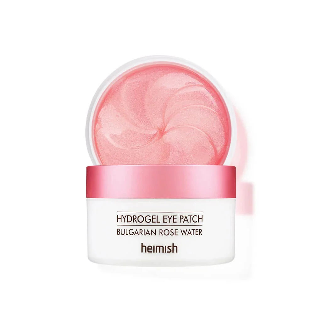 Patchs pour les yeux hydrogels Heimish à la rose bulgare (60 pièces)