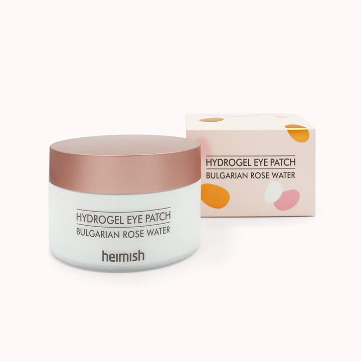 Patchs pour les yeux hydrogels Heimish à la rose bulgare (60 pièces)