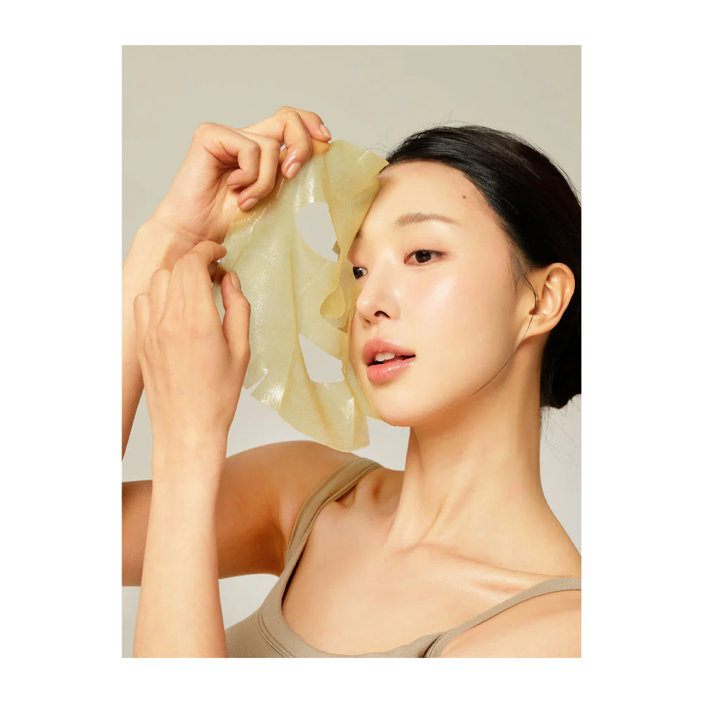 Masque en tissu HEVEBLUE Apaisant Centella au Saumon