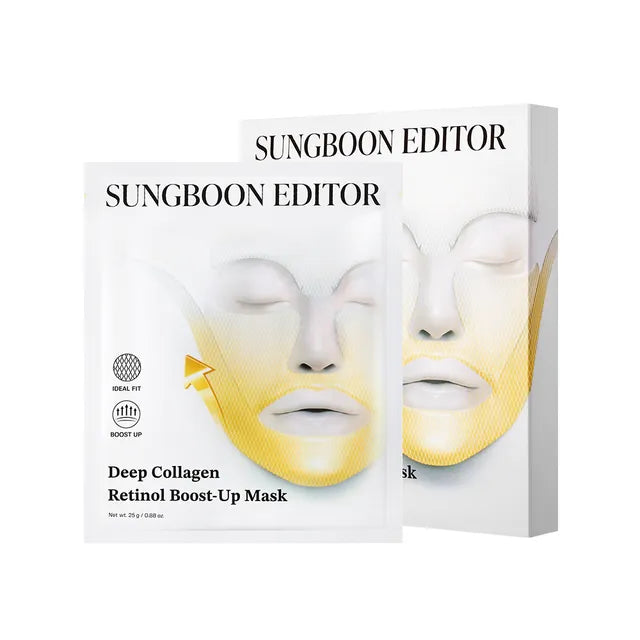 SUNGBOON EDITOR Coffret de masques stimulants au collagène et au rétinol