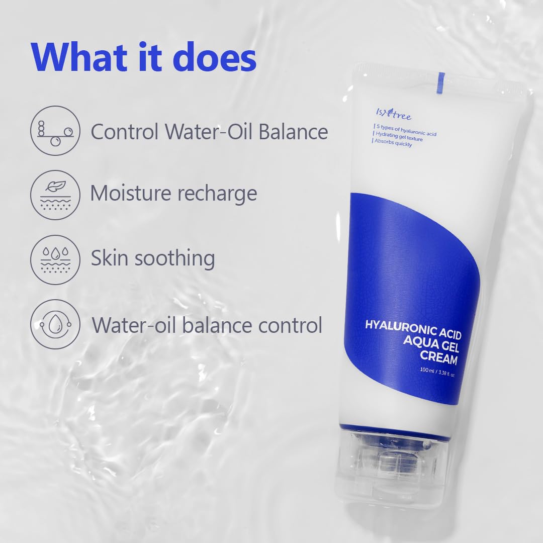 Crème gel aqua à l'acide hyaluronique ISNTREE
